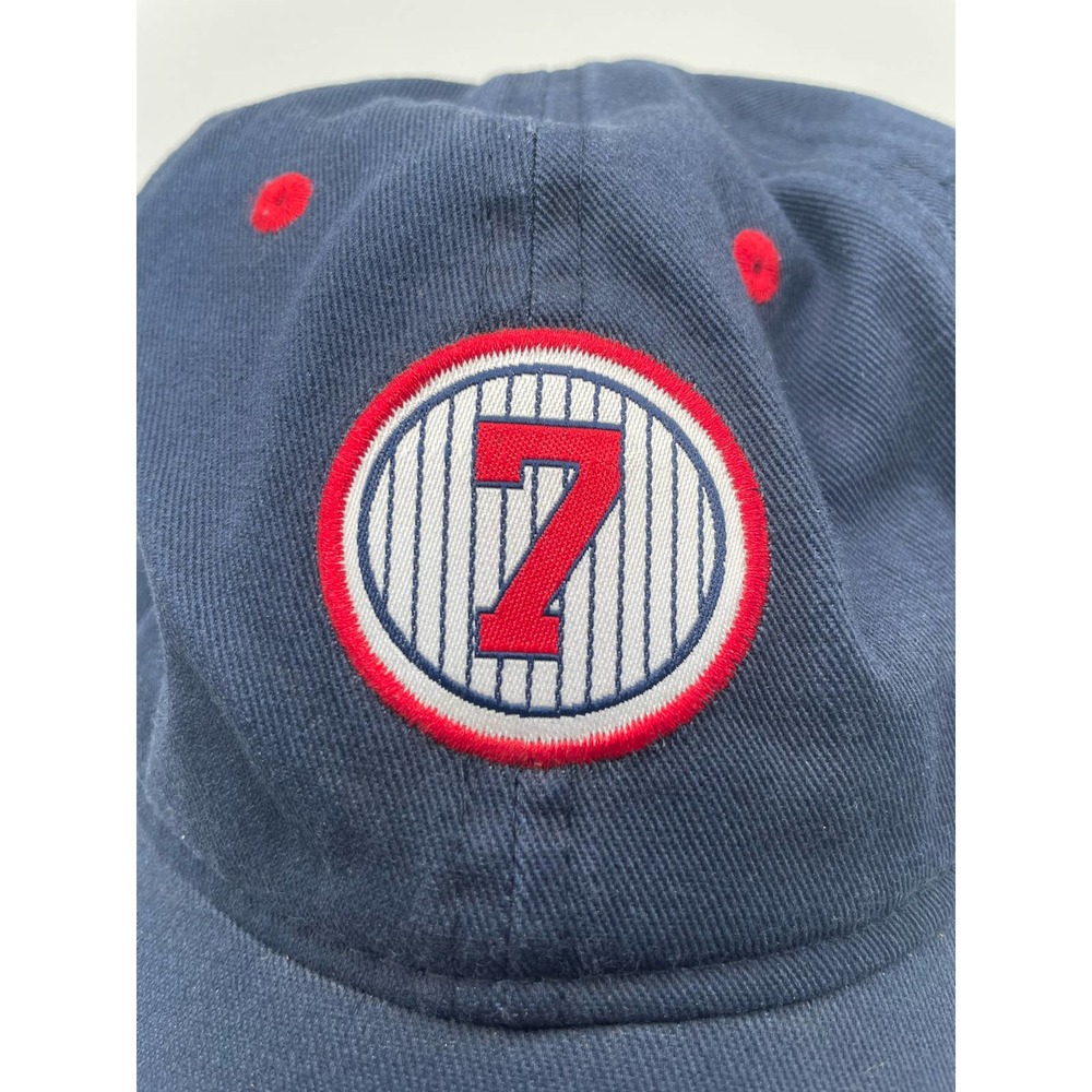 Minnesota Twins Hat Joe Mauer Retirement Blue Red Strapback MLB Cap - Picture 5 of 7